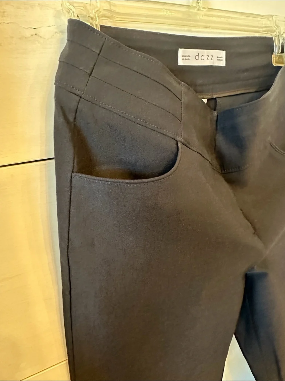 Dazz Black Cropped Ankle Pants - Sleek Women's Workwear